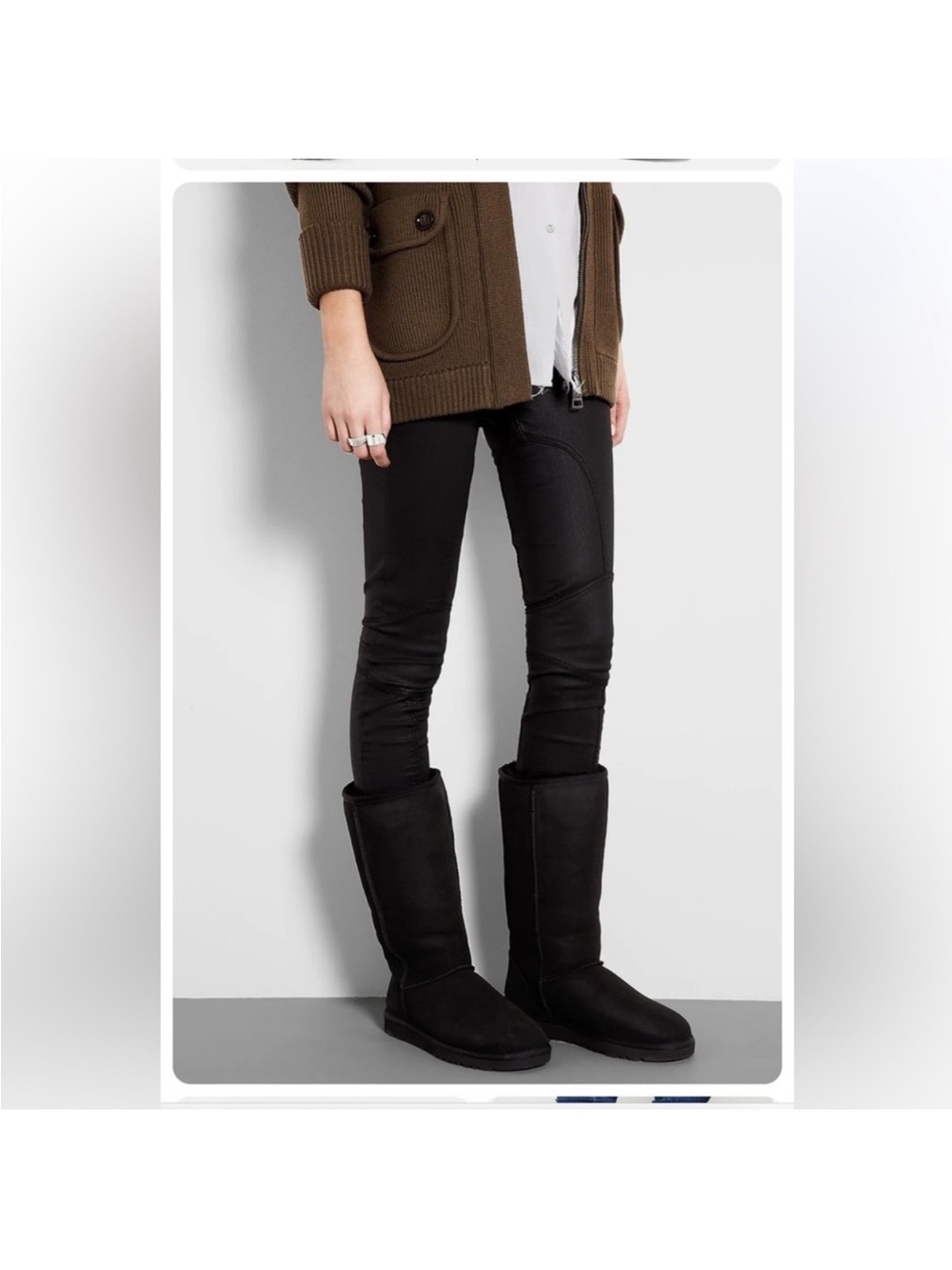 UGG Australia classic tall 5815 black size 9